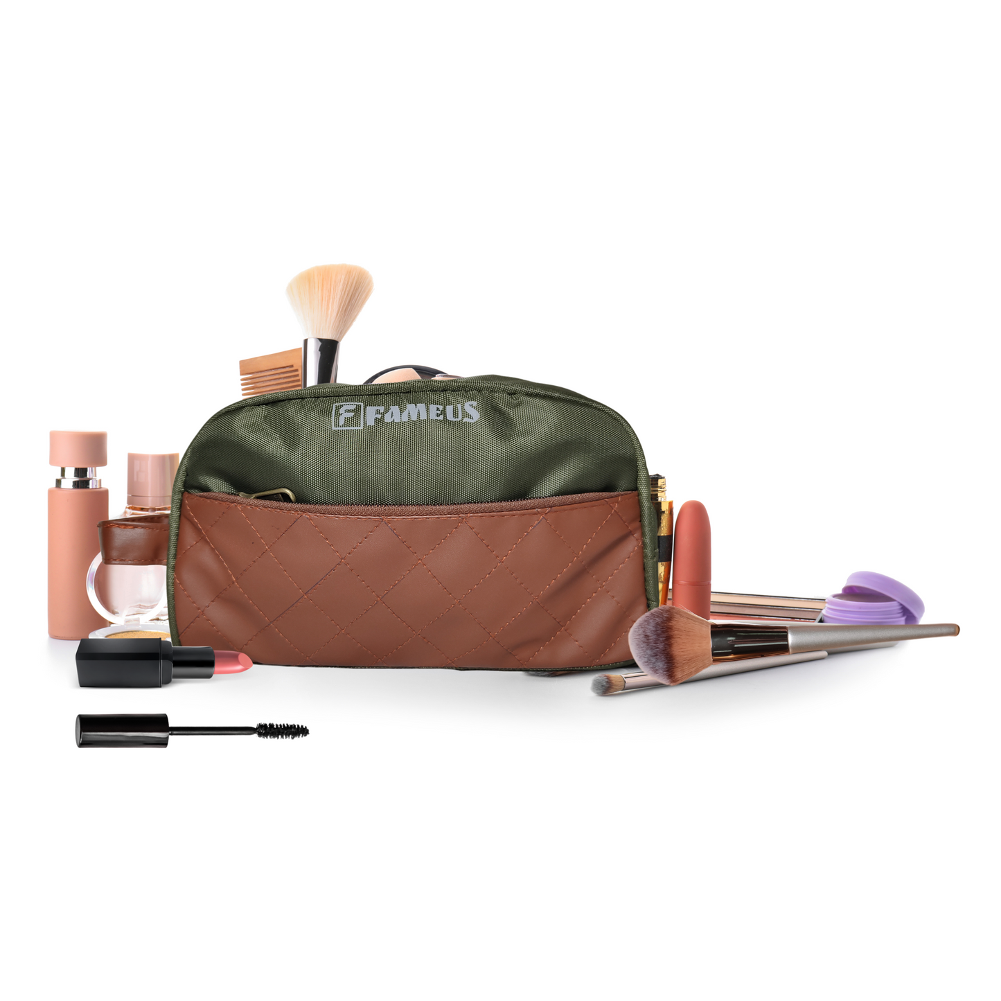 TRAVO Mehendi Green- Premium Multipurpose Pouch