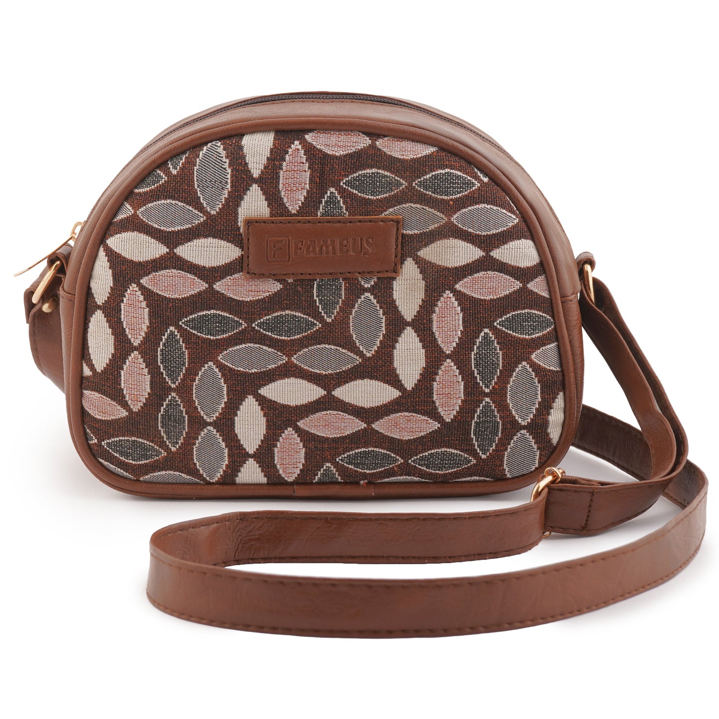LEAF PRINT- JUTE SIDE SLING