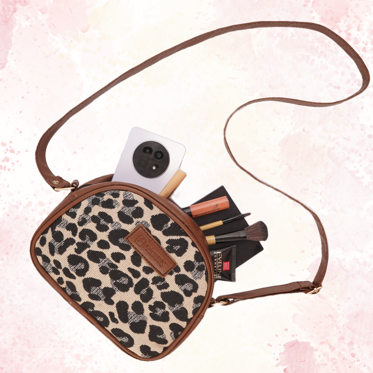 LEOPARD PRINT- JUTE SIDE SLING