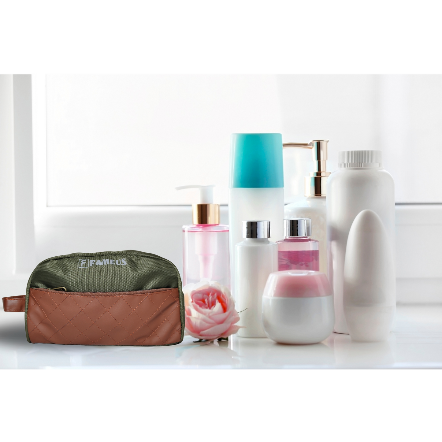 TRAVO Mehendi Green- Premium Multipurpose Pouch