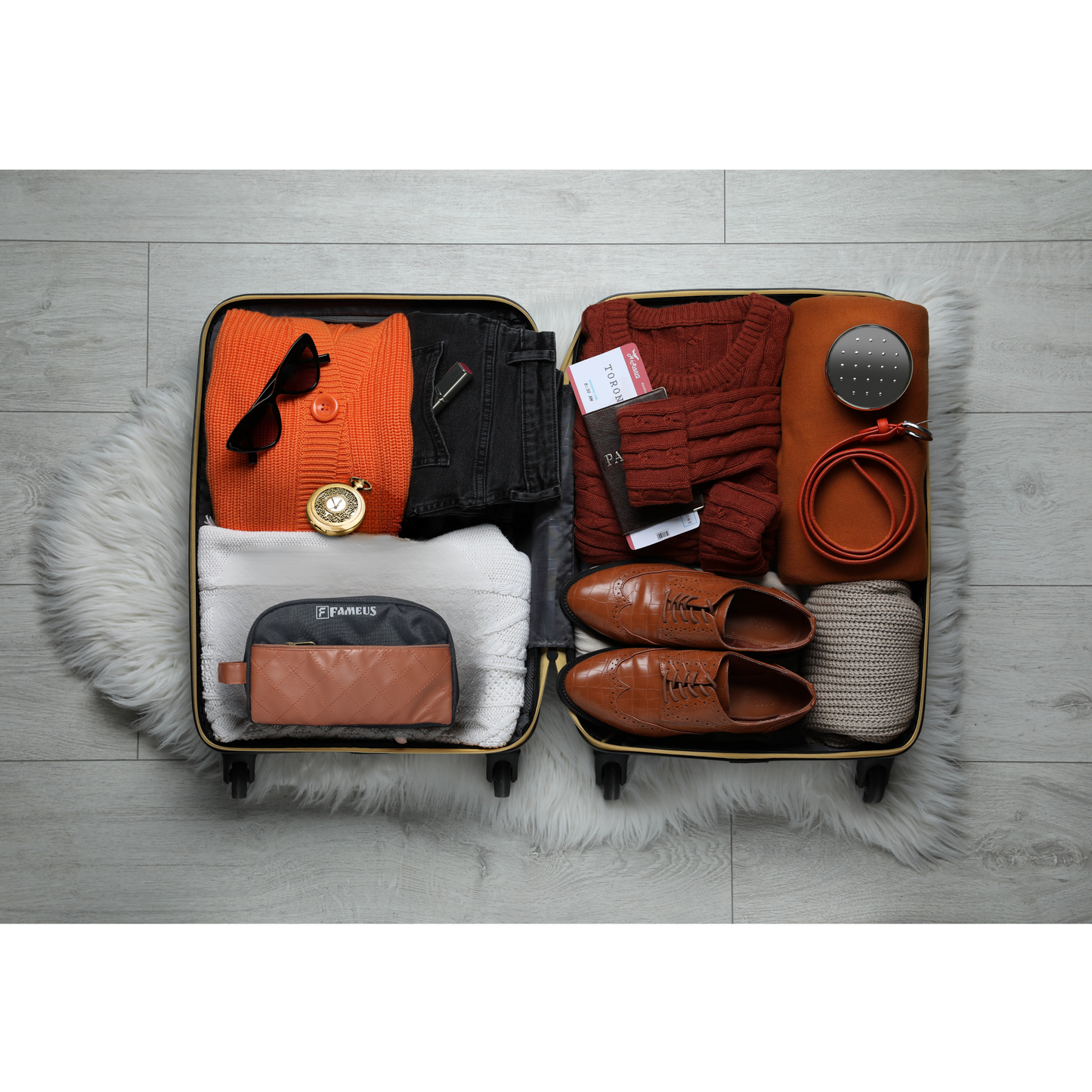 TRAVO Black - Premium Multipurpose Pouch