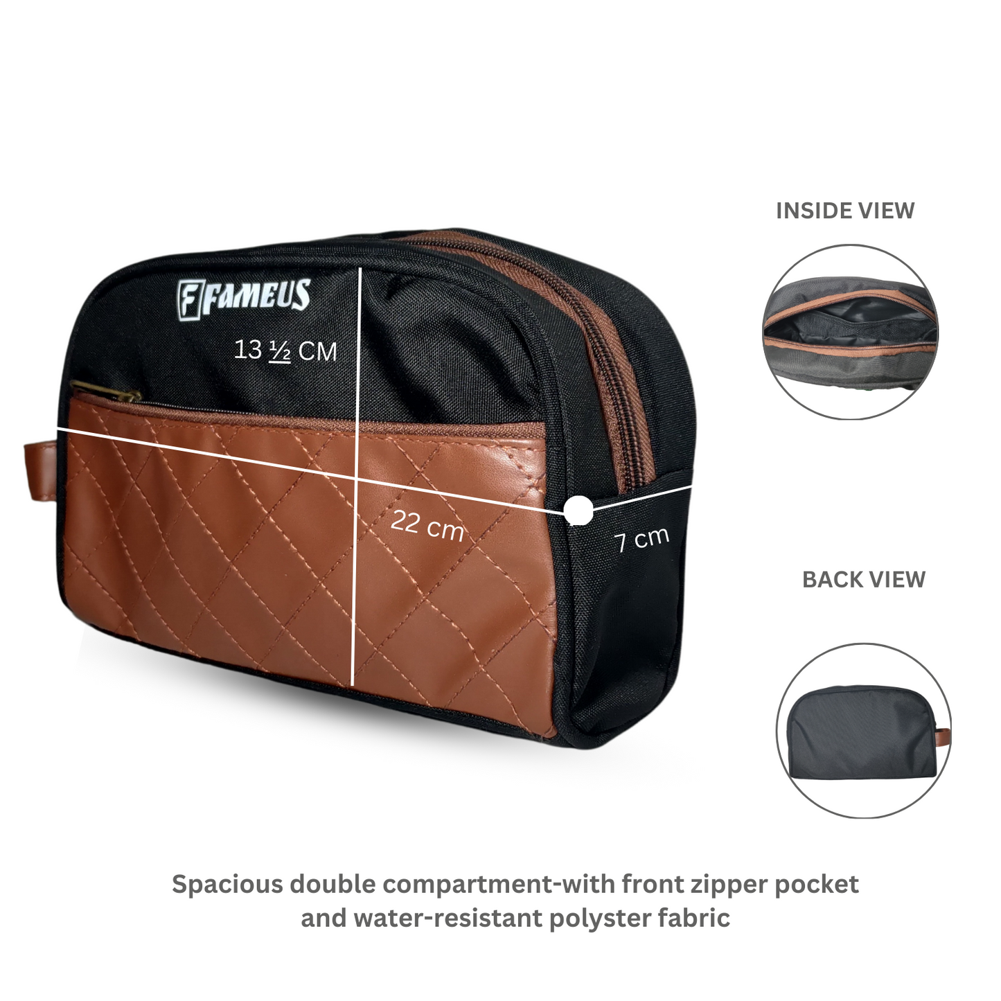 TRAVO Black - Premium Multipurpose Pouch