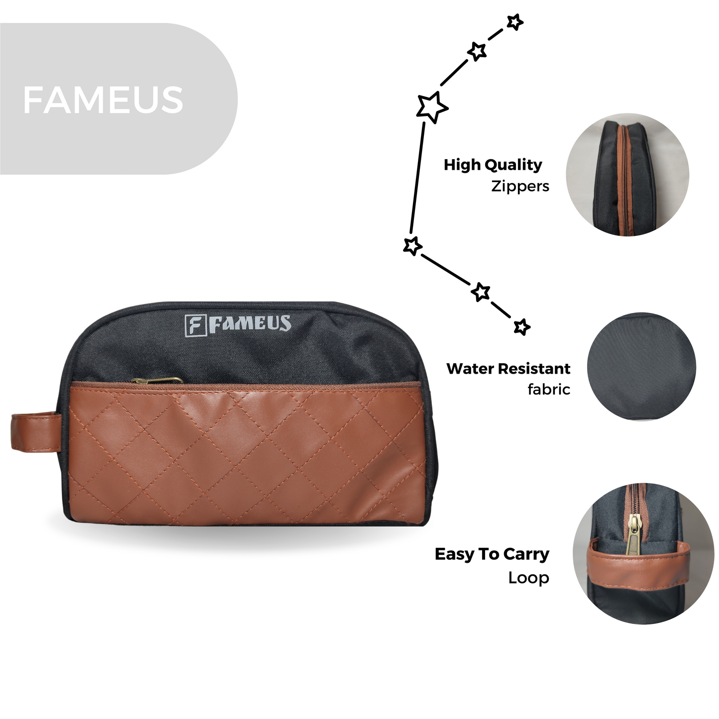 TRAVO Black - Premium Multipurpose Pouch