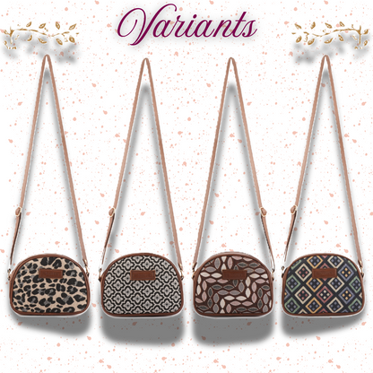 LEAF PRINT- JUTE SIDE SLING