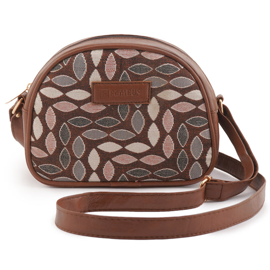 LEAF PRINT- JUTE SIDE SLING