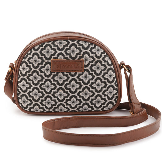 FLOWER PRINT- JUTE SIDE SLING