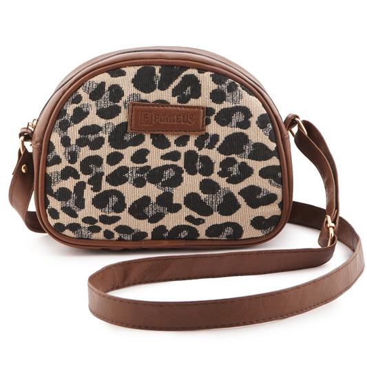 LEOPARD PRINT- JUTE SIDE SLING