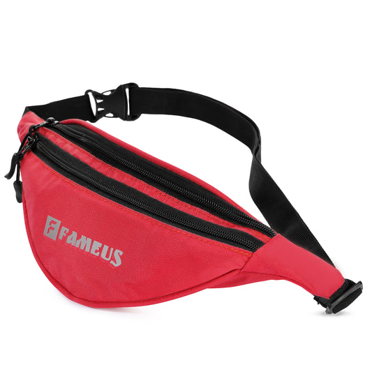 Waist/Chest Bag- BASICS (Red)