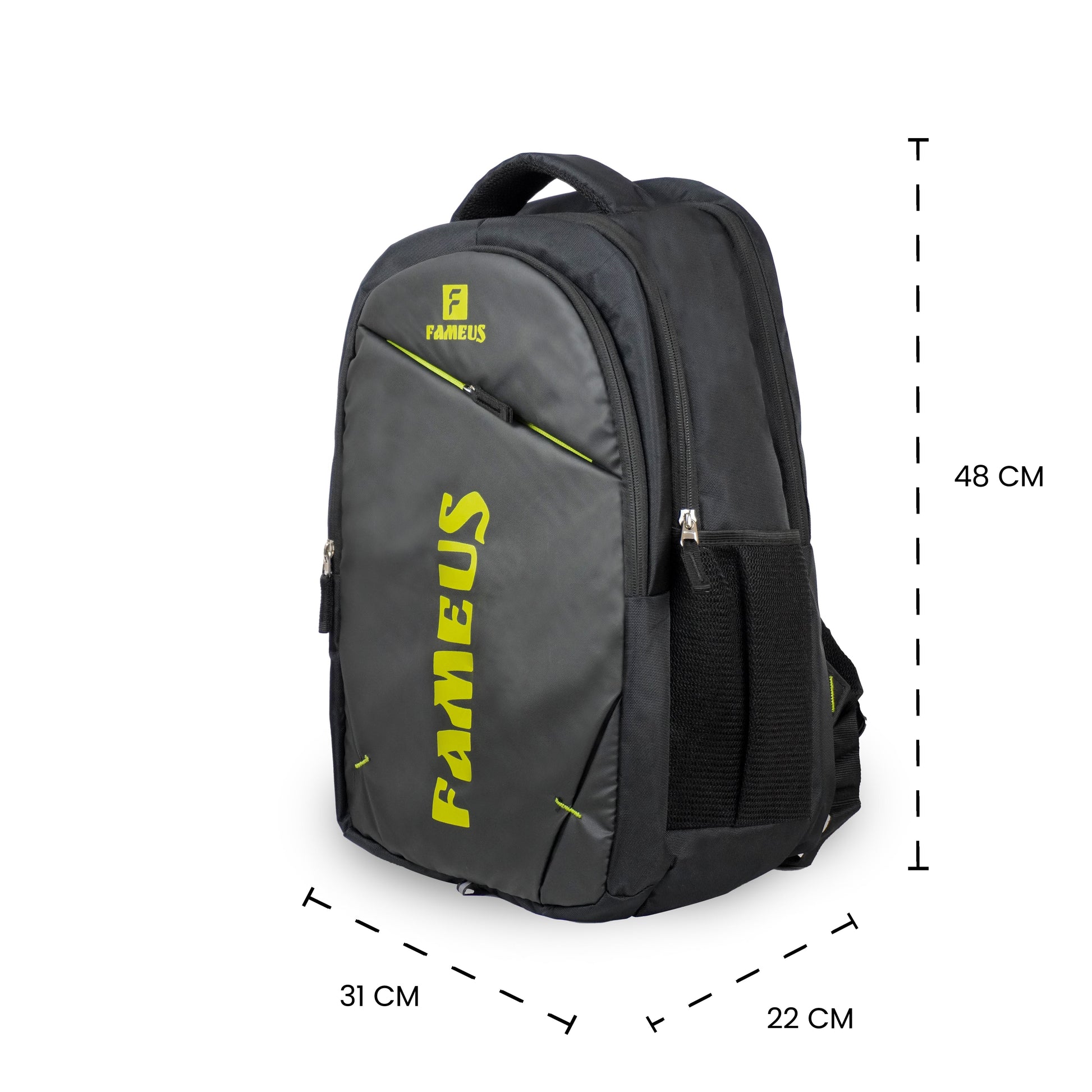 Neon voyage backpack