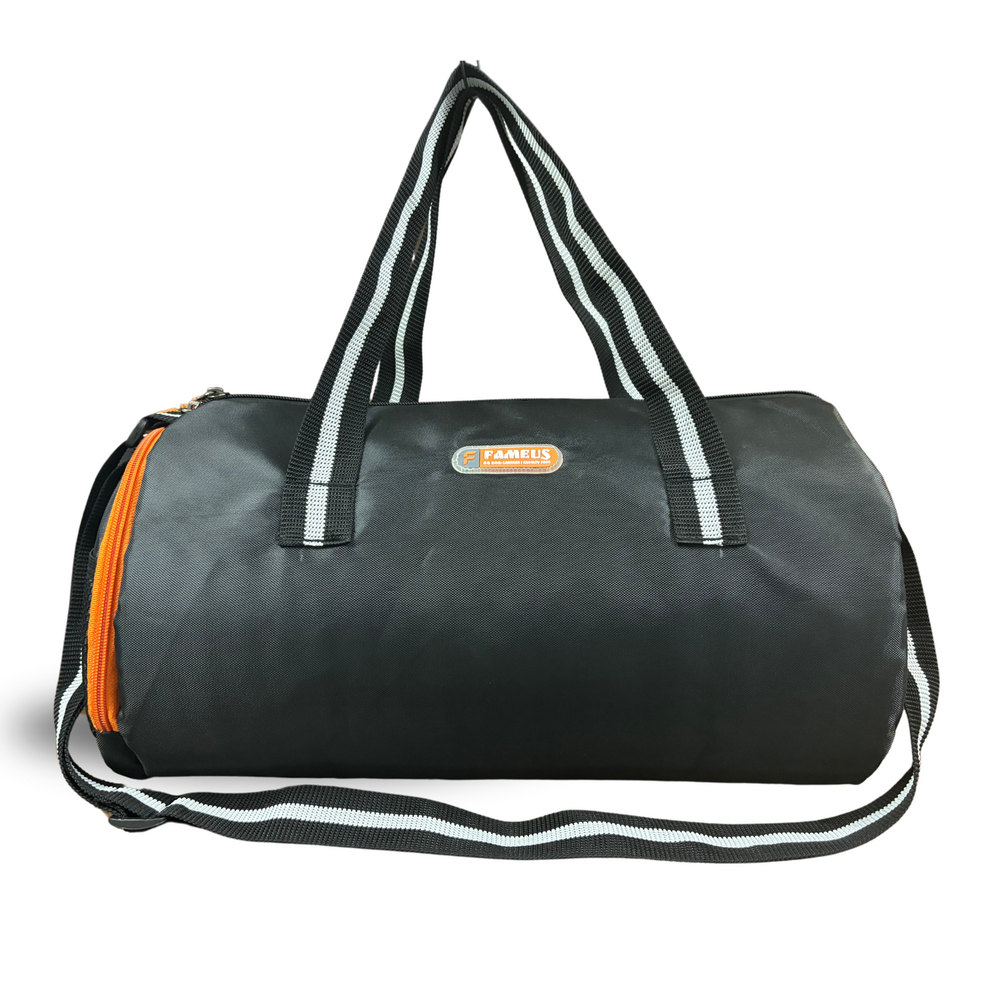 black  gym bag